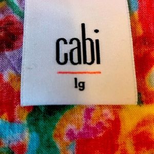Cabi Large Bright Floral Tank/Cami